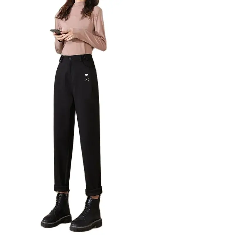 

여성 골프 의류 Korea Golf Pants Women's Winter Golf Wear Thickening New Pants Women's Golf Clothing Woolen Woolen Fabric Casual Pants