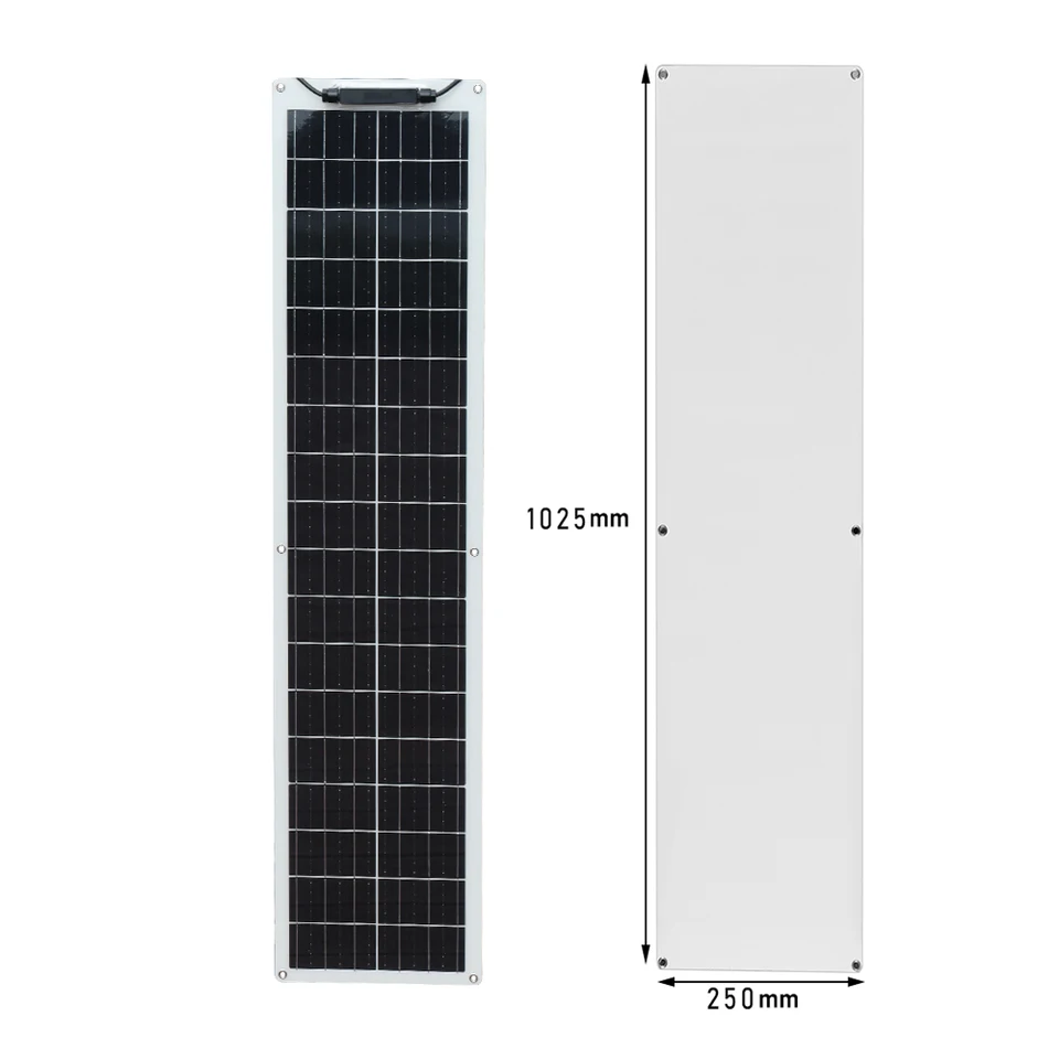 Monocrystalline Flexible Solar Panel Kit 50W 100W