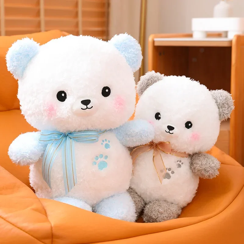 

35-60cm Kawaii Teddy Bear Plush Doll Cute Anime Stuffed Animals Fluffly Soft Bears Girls Toys Hug Pillow for Children Kids Gifts