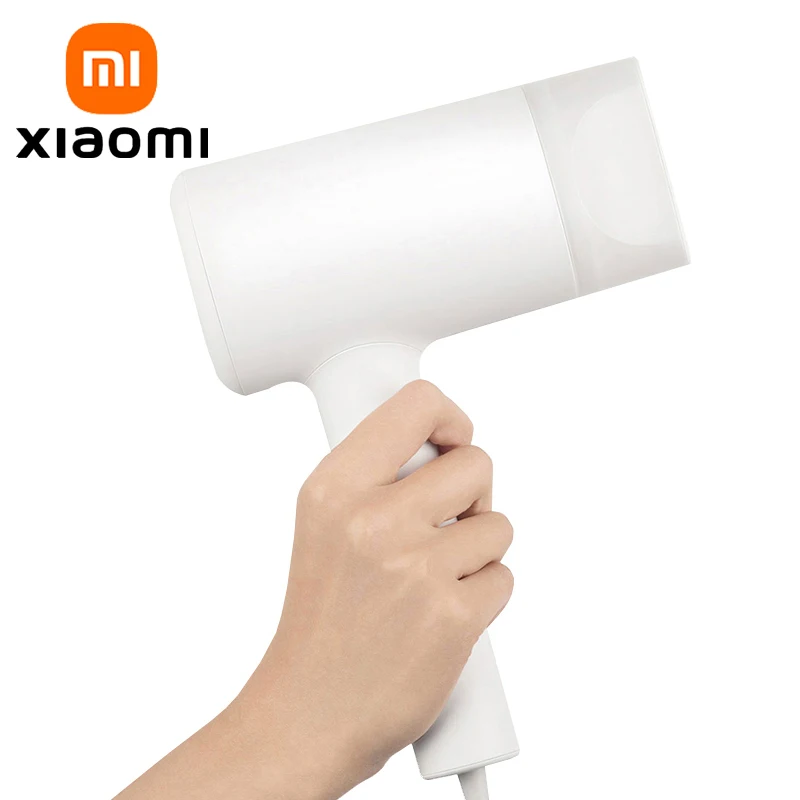 

Фен XIAOMI с ионизацией воды и контролем температуры, Профессиональные Фены для волос, 1800 Вт, диффузор для волос, фен