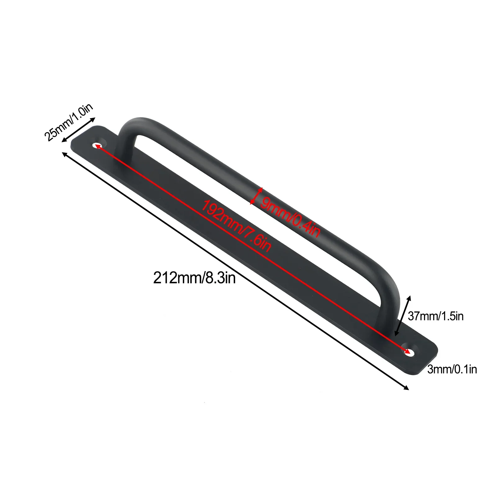 مقبض الباب المنزلق سبائك الألومنيوم سحب دفع مقبض ا...