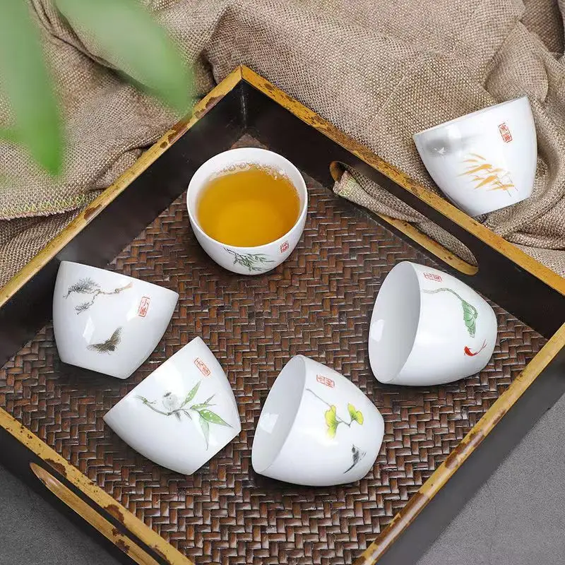 Japanese Ceramic Tea Cup 6-Piece Set views