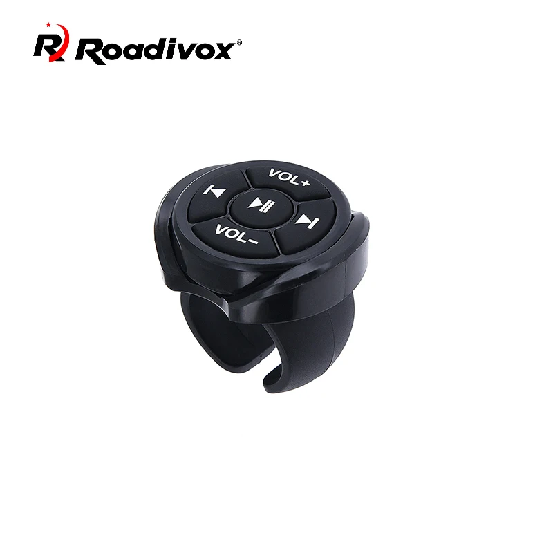 Wireless Media Bluetooth Button Remote Controller Car Motorcycle Bike Steering Wheel MP3 Music Play For IOS Android Phone Tablet steering wheel remote control wireless remote controller media remote controller wireless media remote wireless media controller steering wheel control button wireless remote control