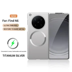 Luxurious Metallic Magnetic Flap Frosted Case - Skin - Friendly Bumper Cover (Silver)