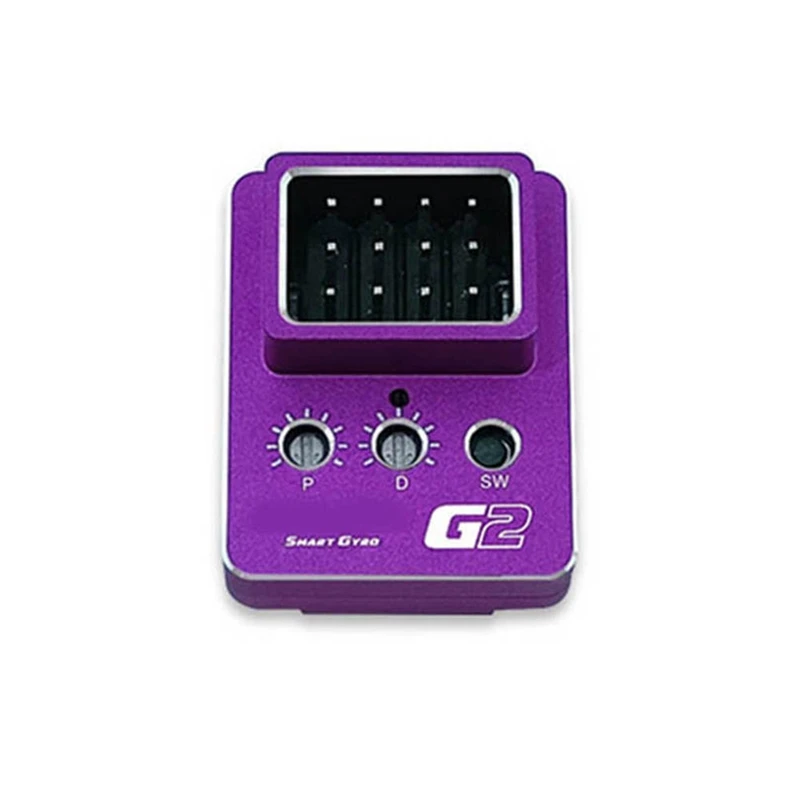 G2 Dual System Assisted Drift Car Gyroscope 8.4V High Voltage Suitable For 1/10 RC Remote Drift Car Aluminum Case-HDL
