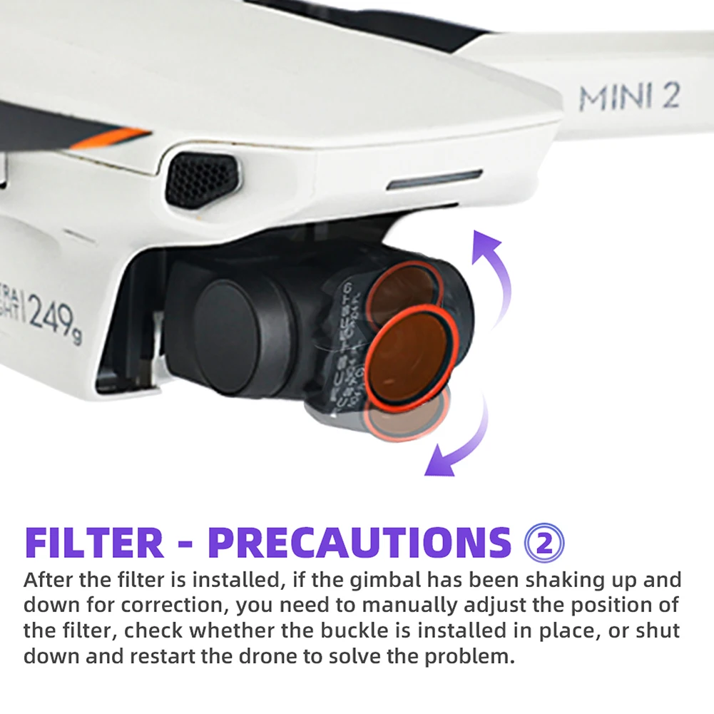 DJI Mavic Mini Lens Filters Set for Optimal Shooting