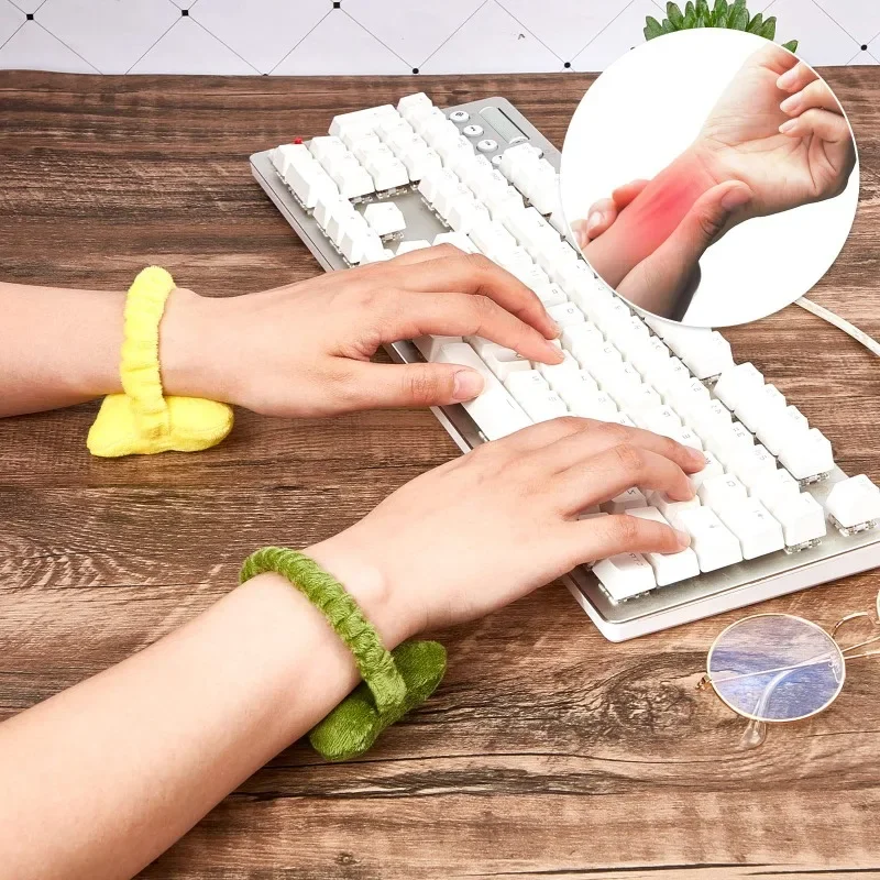 Mini Office Worker Multi-purpose Wrist Pad Mouse Wrist Guards Soft Freely Moveable Hand Protect Pillow