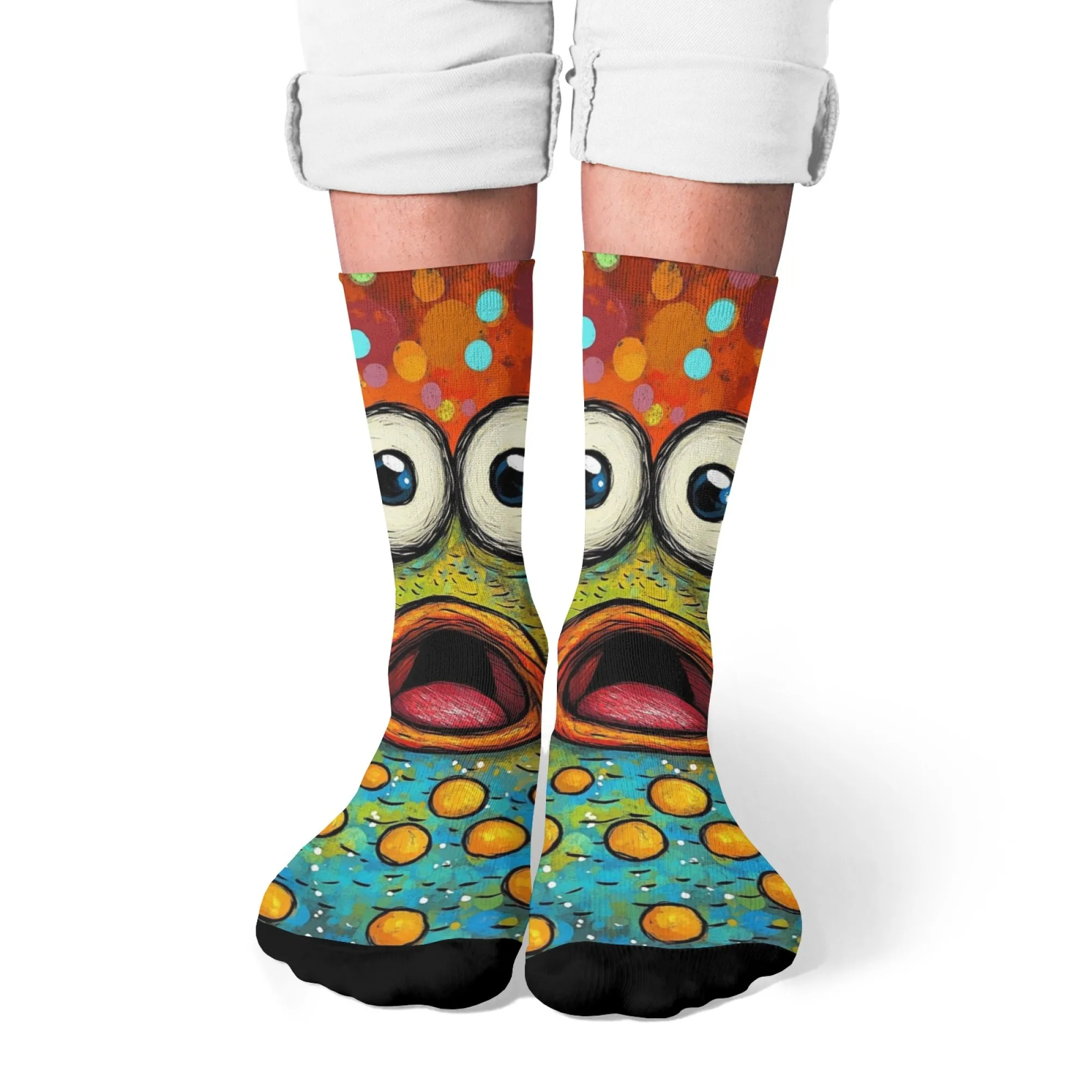 Calzini Chitarra Socks Star – Unisex – Multicolore – Cotone Cardato – Taglia 36-44 EU - 3
