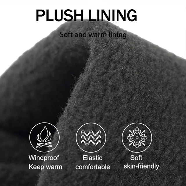 Gants chauds d'hiver pour écran tactile, coupe-vent, résistants au froid, pour cyclisme, course à pied, randonnée, ski, pour hommes et femmes 5 Gants chauds d'hiver pour écran tactile, coupe-vent, résistants au froid, pour cyclisme, course à pied, randonnée, ski, pour hommes et femmes 5