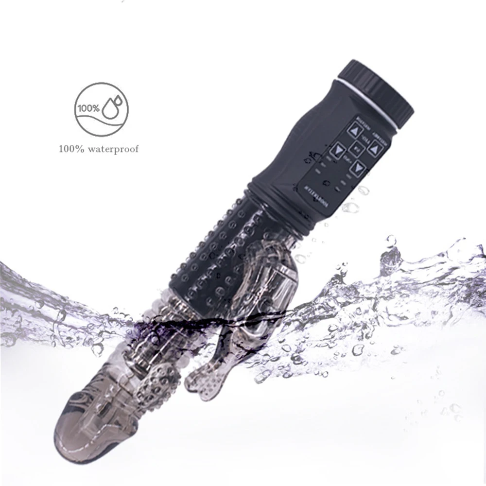 Vibromasseur Clitoridien Et Vaginal - Sextoy Vibrant Noir, USB, Imperméable - Marque Love