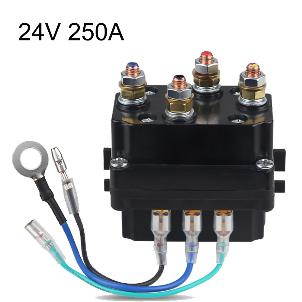 WM686 12V 200 Amp relè carica divisa/verricello auto tosaerba relè avviamento 4 pin N EUR 9,99