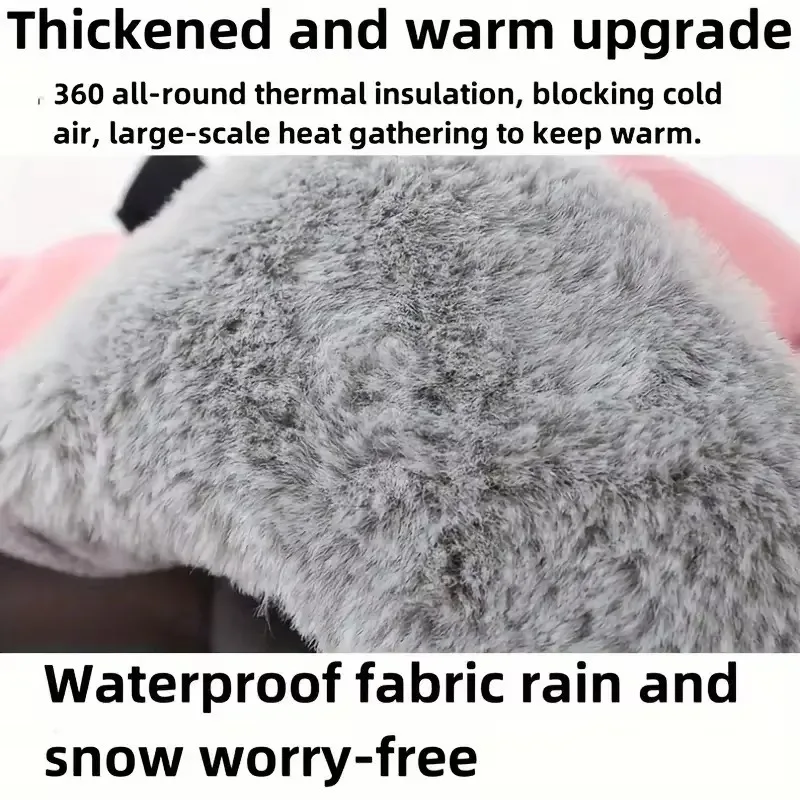 Balaclava Hat Winter Hat Fashion Hat Outdoor Winter Fashion Warm Hat Men Winter Thicken Ski Hats for Women Windproof Hood Hat Cycling Cap Balaclava with Goggles