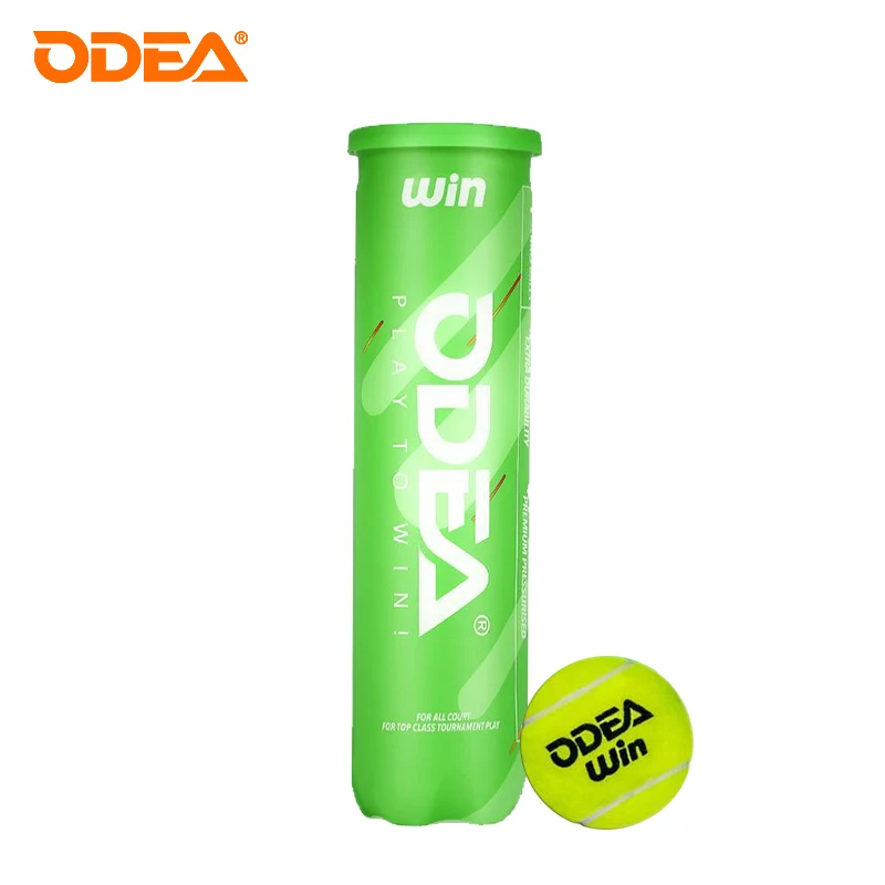 Tennis Ball Cans ODEA Professional Wool Felt Rubber ITF Approved Elasticity Competition Practice Training Tenis Cricket Ball