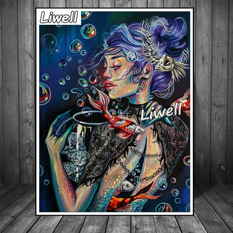 Horror Vampire Princess Girl AB Diamond Painting Kits Darkness Flower Woman  With Skull Art Embroidery Cross Stitch Wall Decor - AliExpress