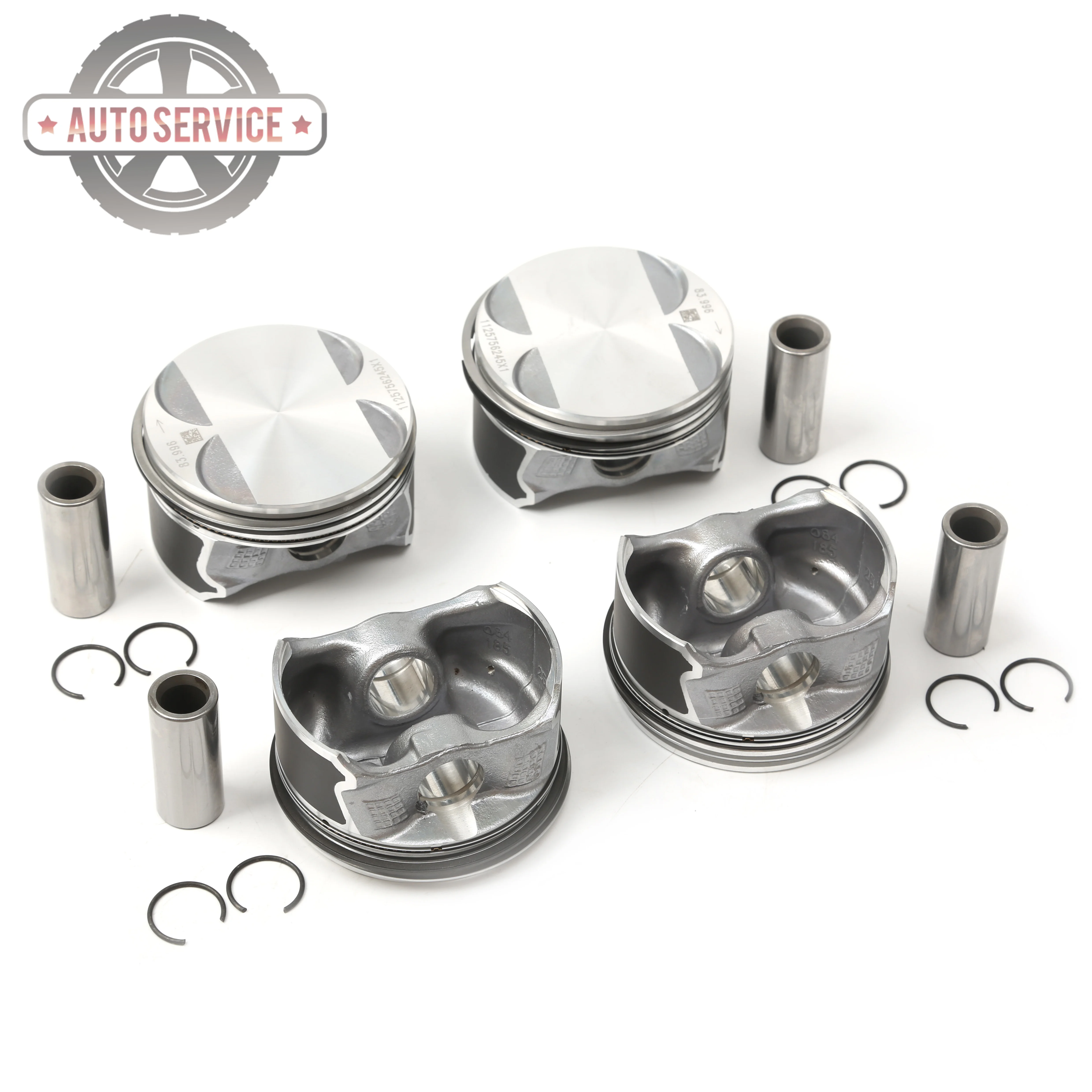 

11257562451 Engine Pistons Set For BMW N43B20 N46B20 2.0L 120 i Coupe 318 Ci Convertible X1 X3 Z4 Roadster 2005-2009 11257541469