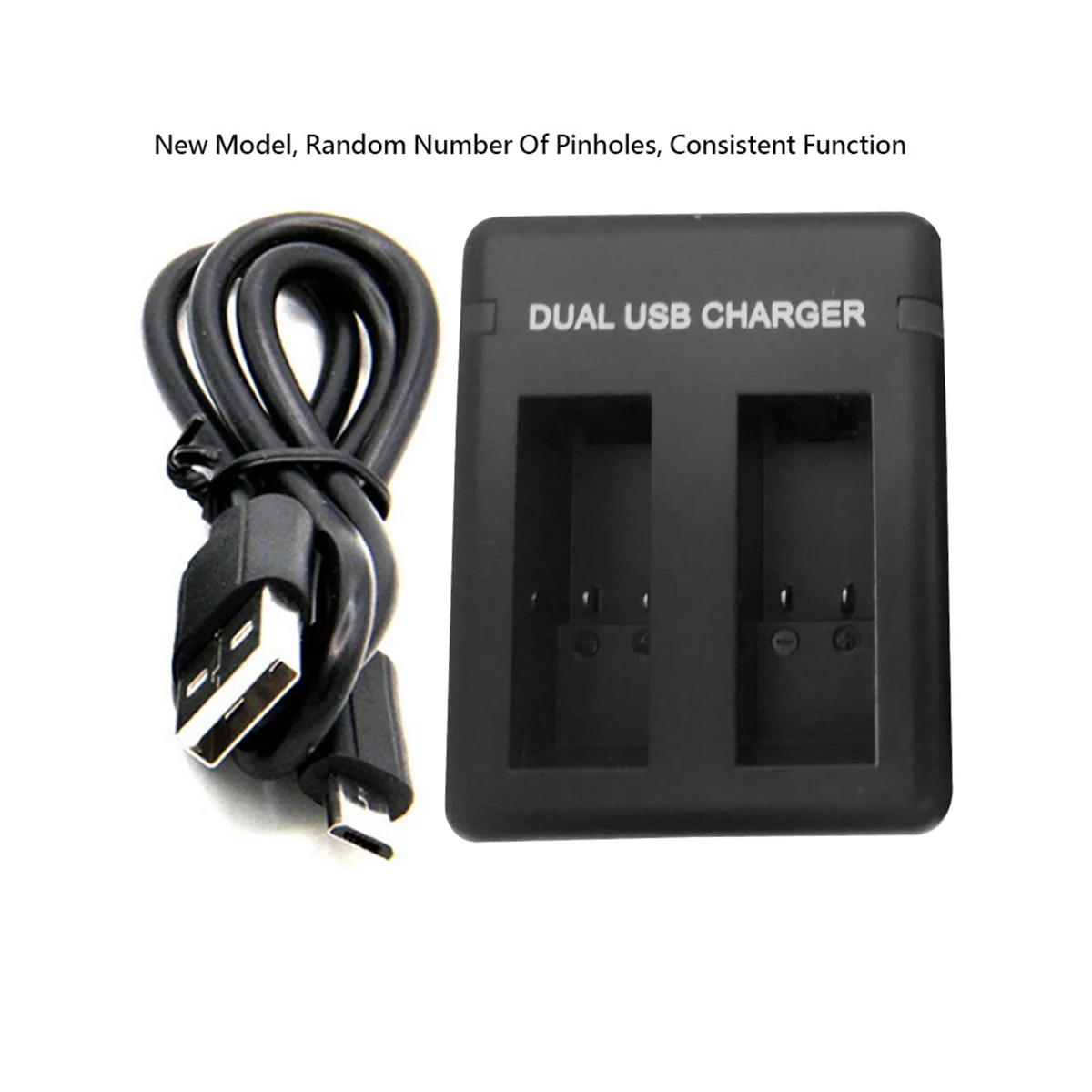 Caricabatteria Dual Port Slot Ahdbt-501 Per Gopro Hero 5 6 7 8 Hero5 Black Cam