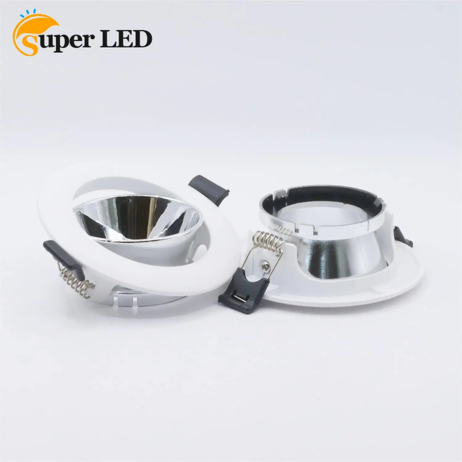 Suporte de teto LED, ferro Downlight, MR16, GU10