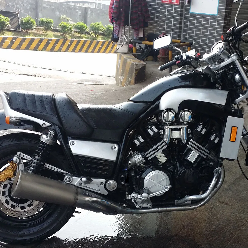 Frame Hole Decorative Cover Frame Cover For Yamaha Vmax 1200 1985-2007