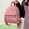 Women's Bag 2025 High Quality Canvas Backpack Fashion Versatile Women's Shoulderbag Solid Color Large Capacity Bag 가방 4