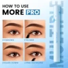 FOCALLURE 3D Eyebrow Gel Cream 2 In 1 Eyeliner Pencil 3 Colors Waterproof Long-lasting Eyebrow Pomade Enhancers Makeup Cosmetics 5