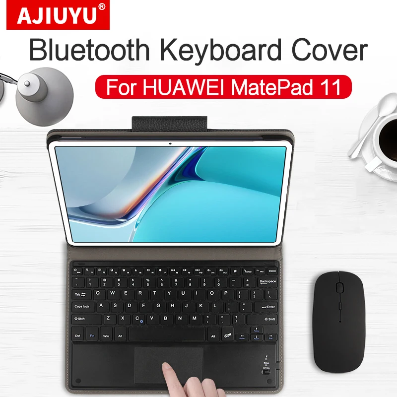 

Чехол для планшета Huawei MatePad 11, 10,95 дюймов, женская модель 2021, Bluetooth-клавиатура, защитный чехол, Умный Магнитный чехол из искусственной кожи