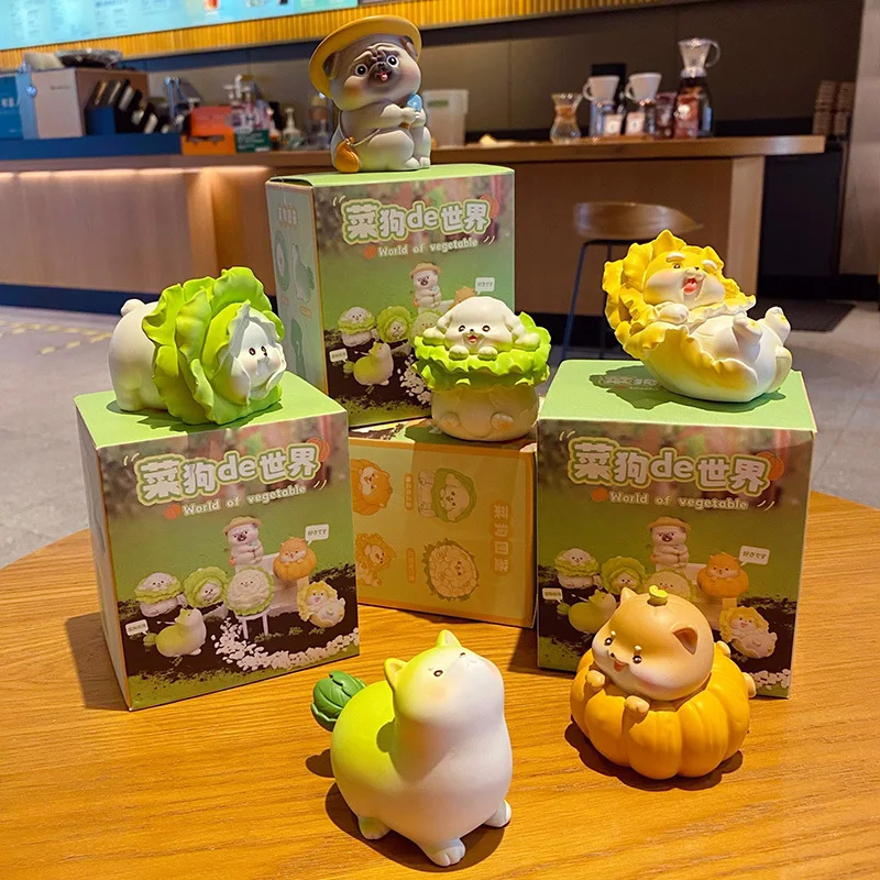 Genuine Vegetable Dog's World Blind Box Handmade Creative Tide Play