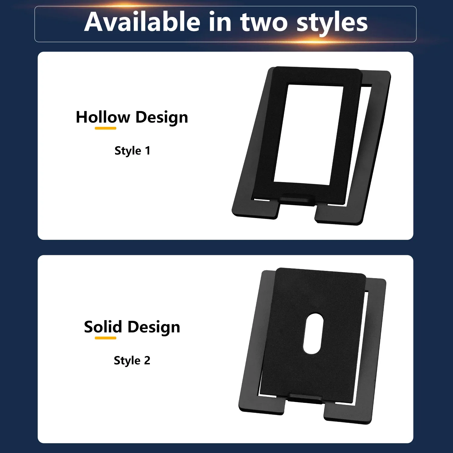 Mini Style 2 Pcs Metal Speaker Bracket Improves Spatial Sound Quality Ideal for Tabletop Audio Support Computer Speakers Stand