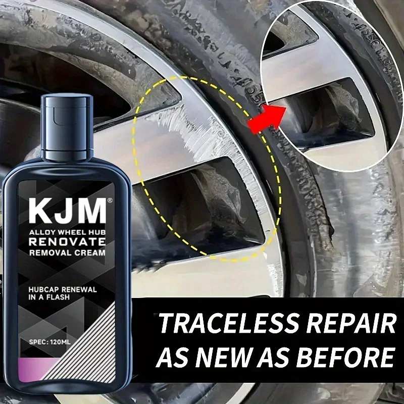 Car Wheel Rim Scratch RefurbishmentPaste Tire Rim Scratch Paint RepairPaste Black White Silver AluminumAlloy