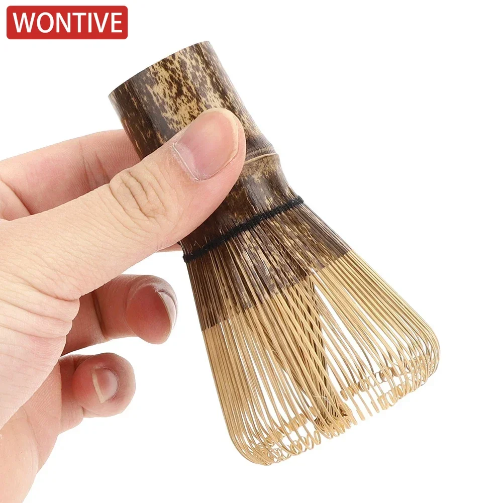 Bamboo Japanese Style Matcha Tea Whisk Brush 100 Prongs 80 Prongs Optional for Matcha Making