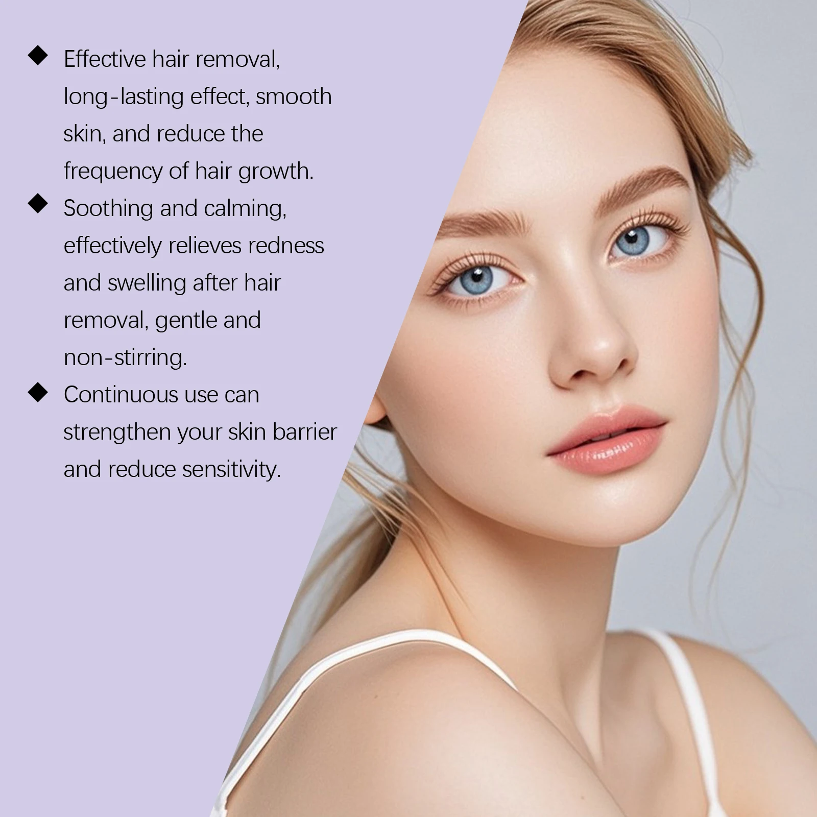 Gentle Facial Hair Removal Cream Set For Smooth Painless Results_voghion.com