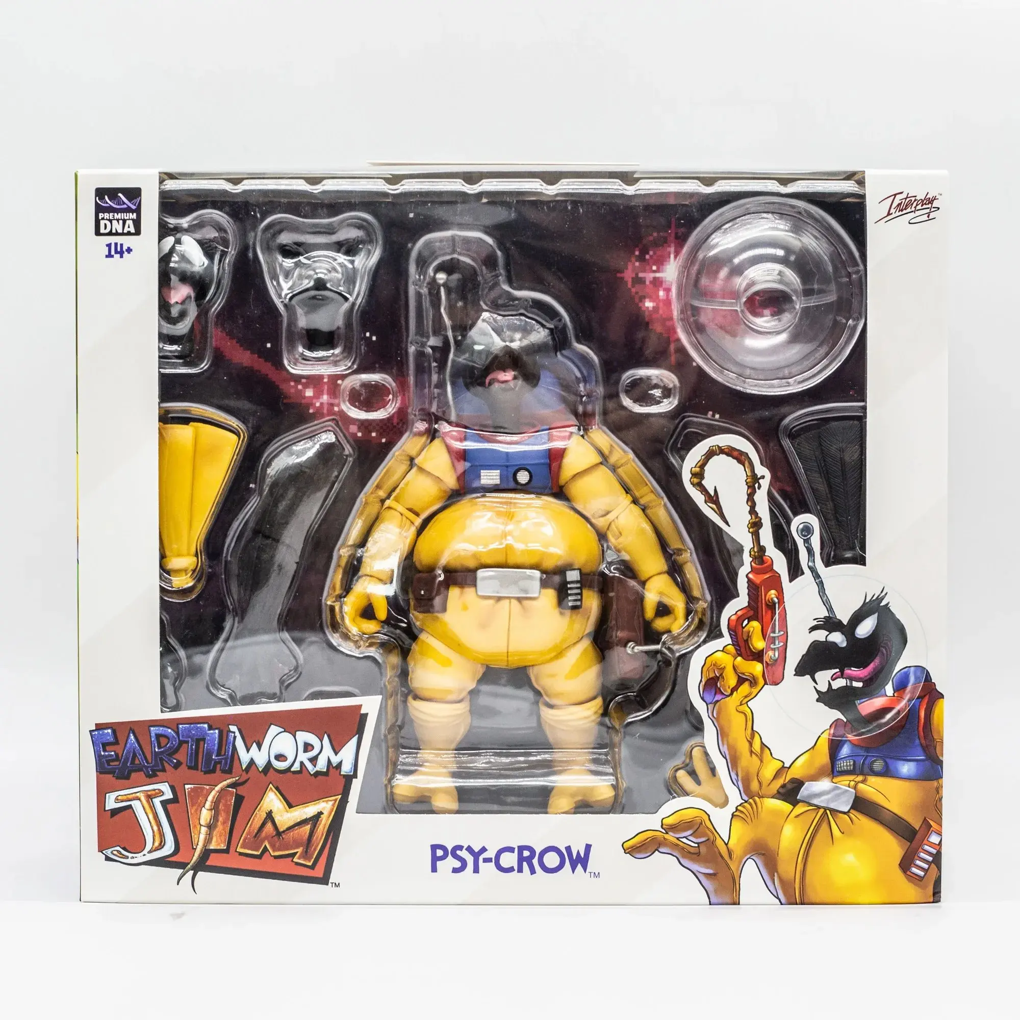 In Stock PDNA 1/12 Earthworm Jim 1.0 Jim 2.0 Action Figure Worm