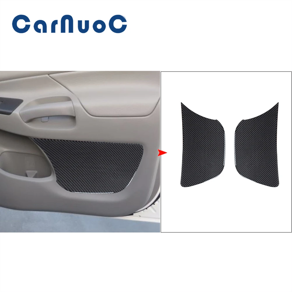 

Carbon Fiber Stickers For Toyota Tacoma 2012 2013 2014 2015 Door Inner Panel Decorative Cover Trim Car Interior Trim Accessories