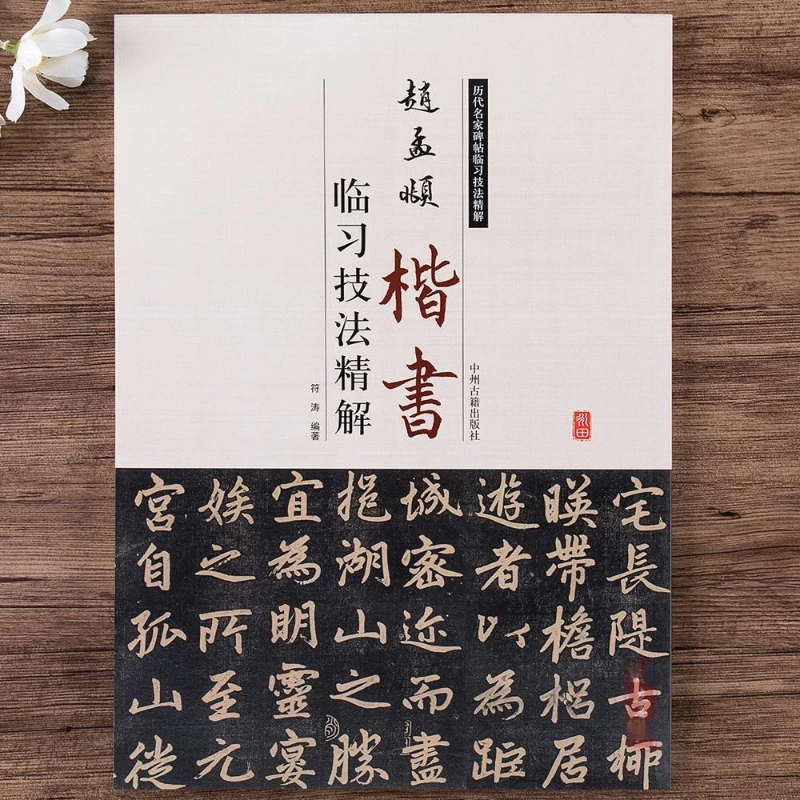 copybook wang xizhi ouyang xun zhao mengfu caligrafia livro de escrita