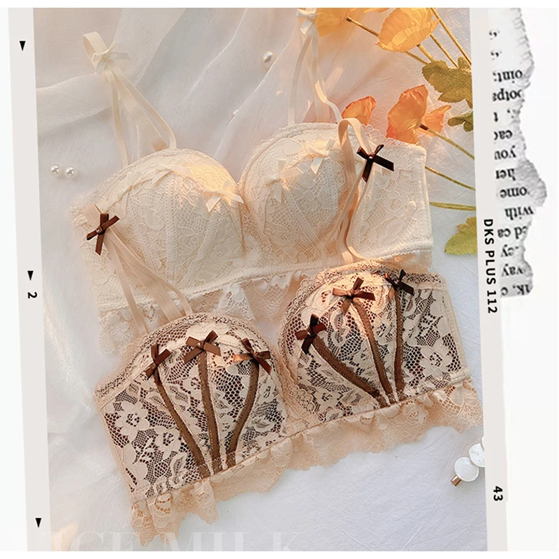 Women's Bra Underwear Suit Sexy Lace Bra Fashion Push Up Comfort Brassiere Sexy Lace Panties Female Sexy Lingerie Set