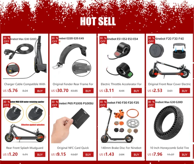 Ninebot Scooter Upgraded Rear Brake Fender For Segway ES1/ES2/ES4