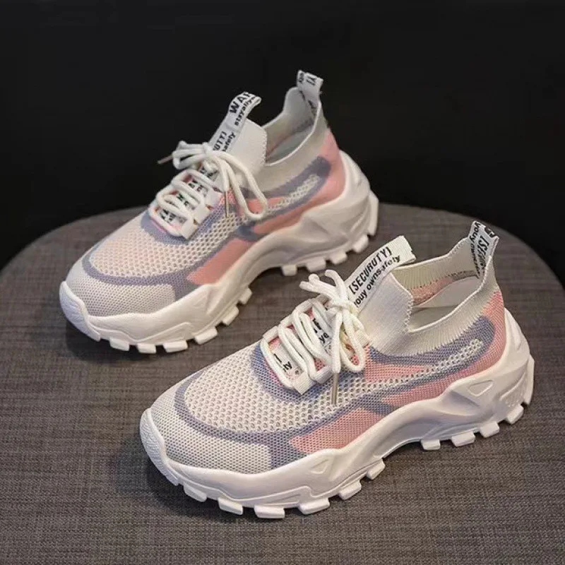 2024 New female Shoes All-Match Mesh Casual Shoes Deodorant Soft Bottom Shoes Spring and Autumn Breathable Sneaker female Shoes 2
