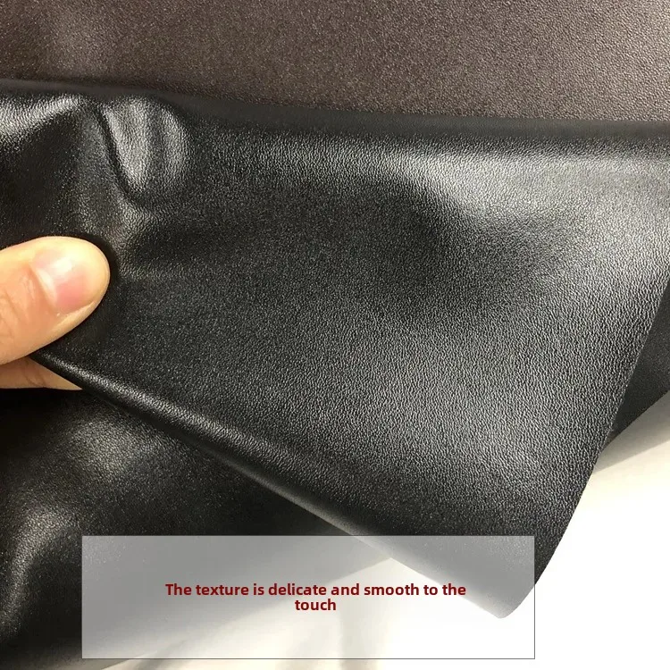 European Standard Environmentally Friendly Leather Napa Pattern PU Thickened Fine Leather Soft Sofa Bag Surface Material