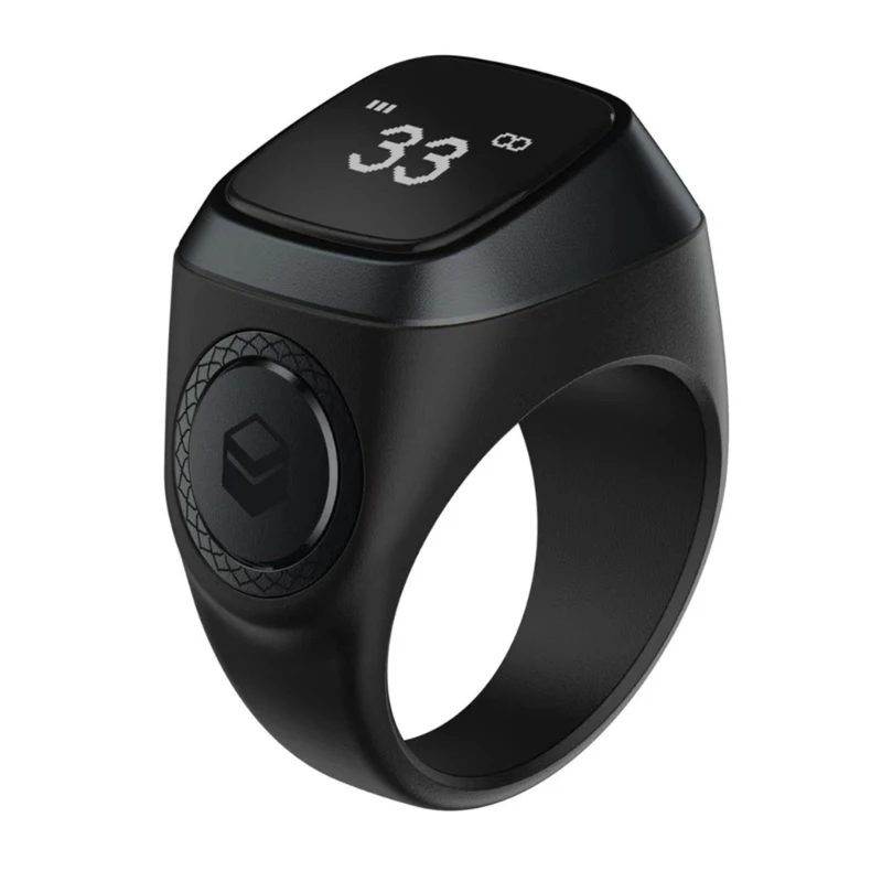 Description Picture 2 of itemElectronic Digital Tasbih Tally Counter with Prayer Time Reminder Prayer Counter Finger Counter Tasbeeh Counter