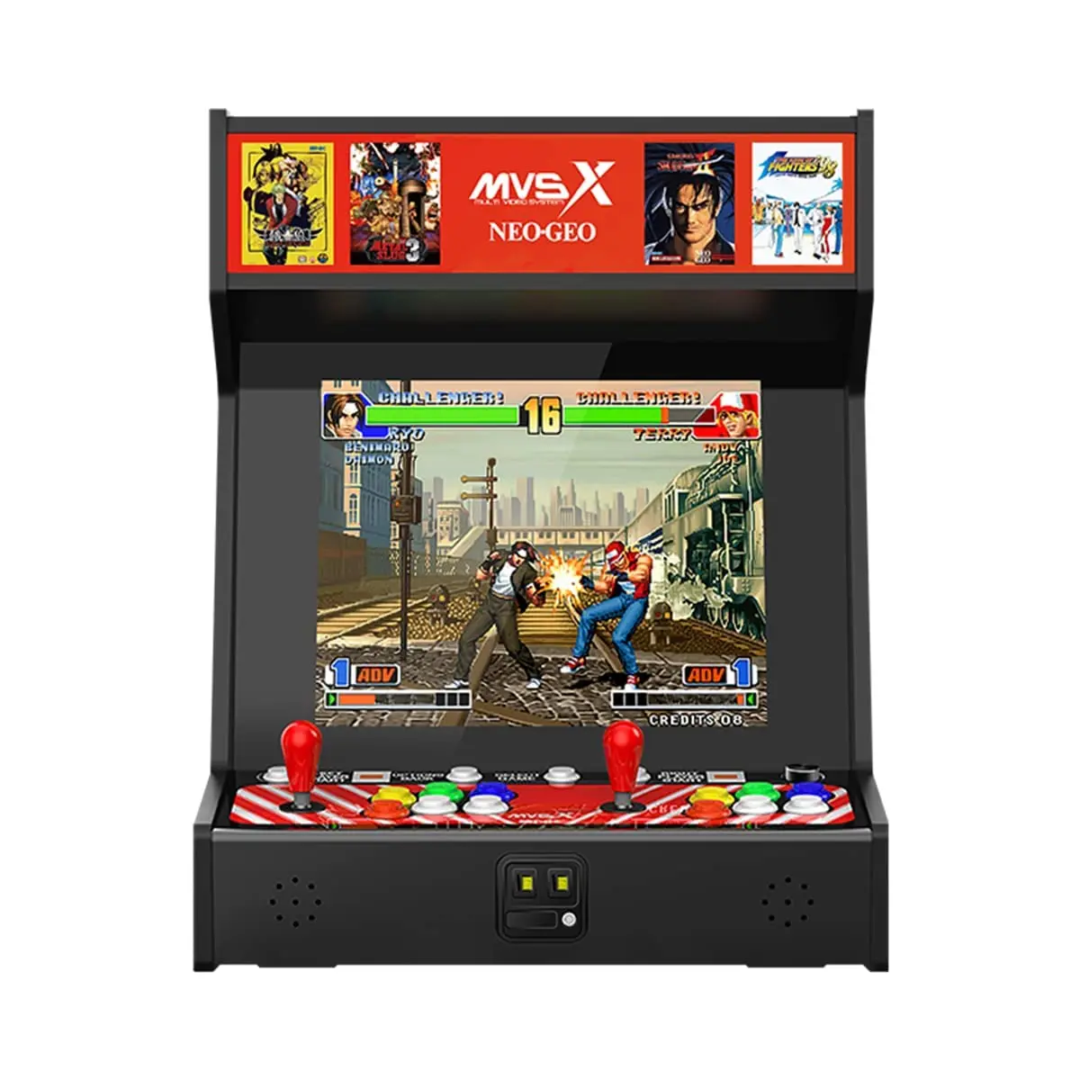 Neogeo Mvsx-レトロな公式ゲームを備えた50のプリロードされたホーム