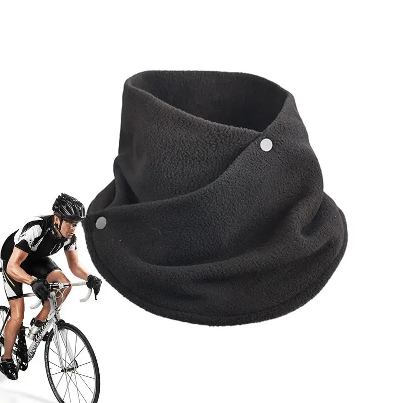 

Зимний Флисовый Шарф для кемпинга, лыжный шарф-труба, маска на половину лица для сноуборда, чехол для лица для мужчин и женщин, уличный воротник с защитой от холода