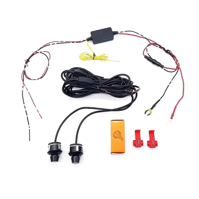

Car Side Rearview Glass Welcome Lights Dynamic Projection Light Lamp F19A