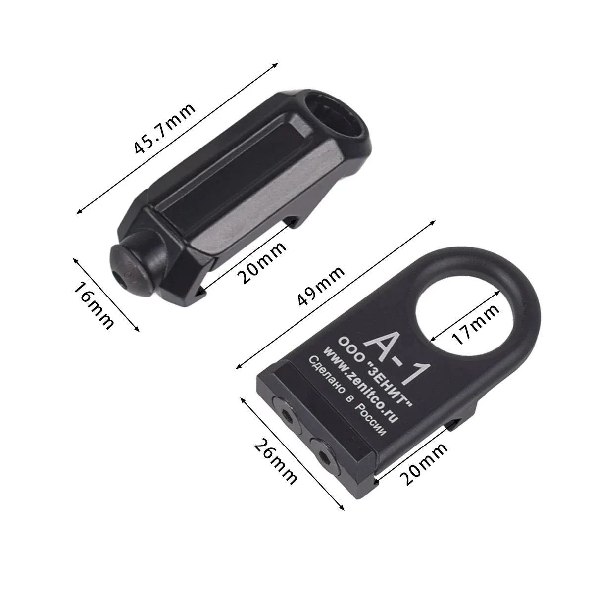 QD RSA GBB Swivel Sling Mlok KeyMod AR15 AK Scope Mount 20mm Pictinny Rail Sling Mount Attachment Adapter Rifle Accessories sling swivel adapter,rifle scope mount,sling swivel mount,picatinny rail accessories,tactical sling adapter,scope mount adapter,rail adapter,sling adapter,sling attachment adapter