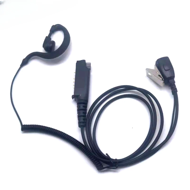 G-Shaped Earhook PTT Mic Earpiece Headset for SEPURA STP8000 STP8030 STP8035 STP8038 STP8040 STP8080 STP9000 Radio Walkie Talkie walkie talkie headset iron clip d type mic stick tactical headphone for sepura stp8000 stp8030 stp8035 stp8038 two way radio