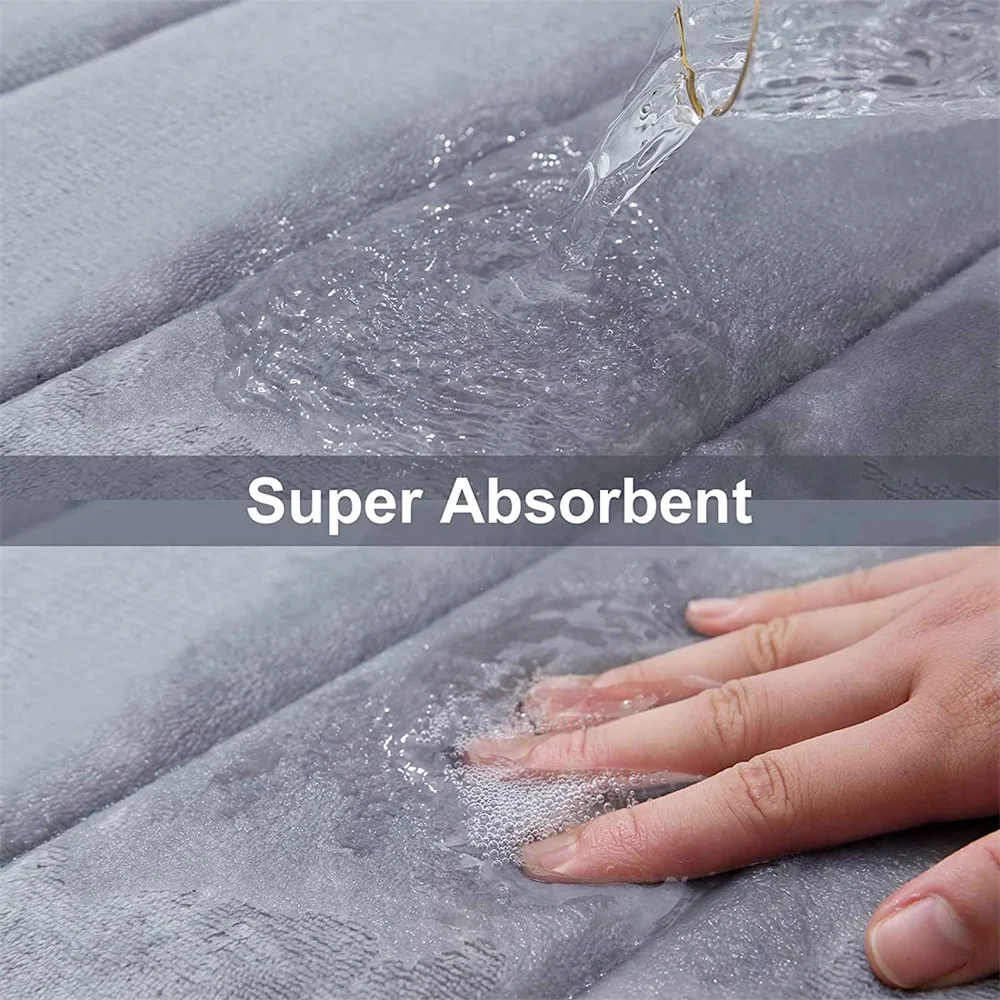 Non-Slip Backing and Texture Detail