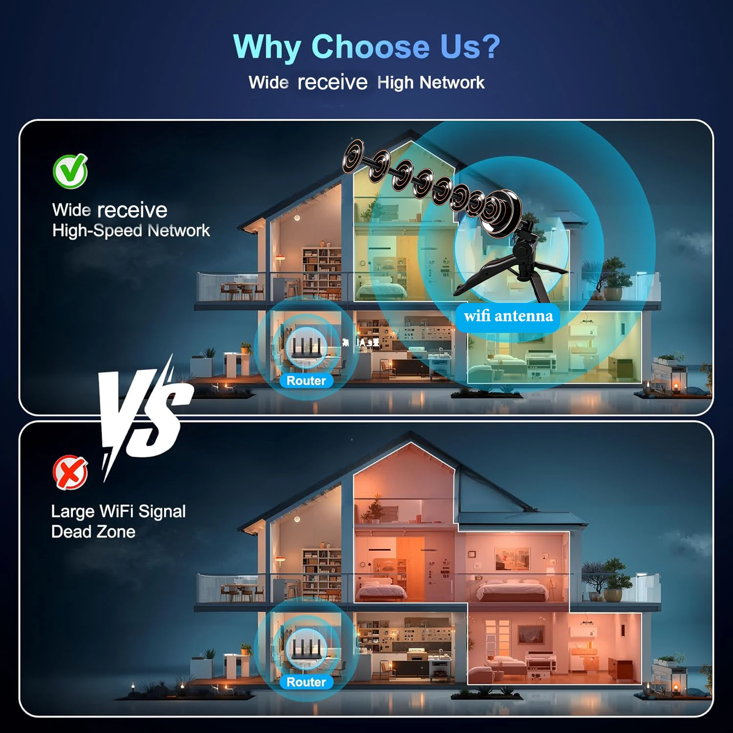 2.4G WiFi 지향성 안테나 이미지 전송 야기 안테나 비디오 전송 안테나 25dB 고이득 안테나 2.35-2.55GHZ