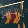 10Pegs Stainless Steel Clothes Drying Hanger Windproof Clothing Rack Clips Sock Laundry Airer Hanger Underwear Socks Holder 1