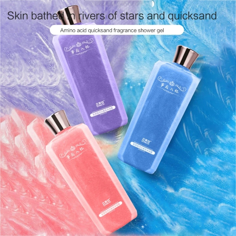 500ml Shower Gel Deep Cleaning Long Lasting Fragrances Bath Foam Bath
