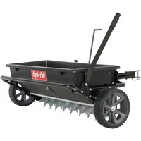 45-0543-AMZ 100 lb. Tow-Behind Lawn & Garden Spiker/Seeder/Drop Spreader for Seed,Fertilizer, Salt, Ice Melt 2
