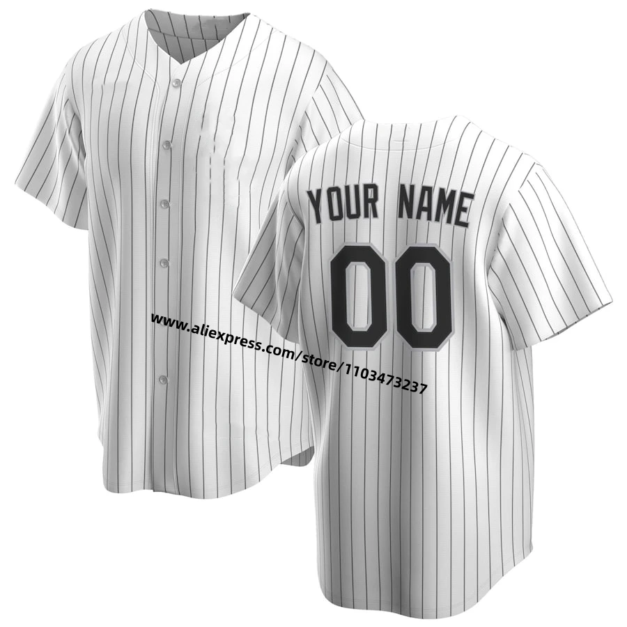 

Hot Selling Stitched Chicago Baseball Jersey Softball Wear Team Uniform #74 Eloy Jimenez #7 Eloy Jimenez High Quality