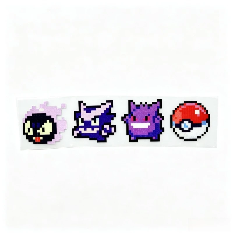 Retro Pixel Squirtle Waterproof Stickers for Collectibles and More